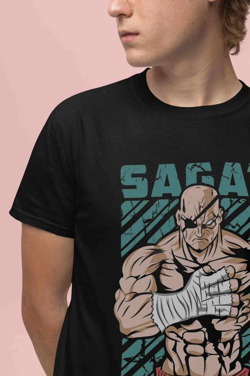 Street Fighter Shirt Sagat Tshirt Chun Li T-Shirt Juri Top Fighting Anime Tee