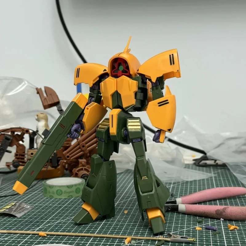 

012 Xw-1 Ankeshia Hguc 1/144 Action Figure Pumpkin Pie Warrior Transformable Assembly Model Kit Collectible Birthday Gift Toy