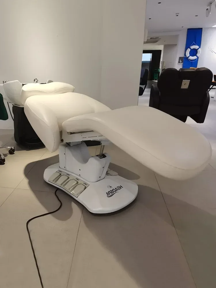 เก้าอี้เตียงแชมพูยกผมไฟฟ้า