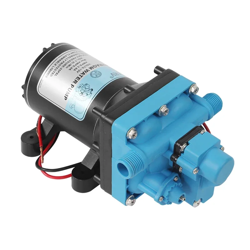 12V 7LPM RV Marine Water Pump With Strainer Filter Self Priming Water Pump For Home Washing RV Spraying Agricultural