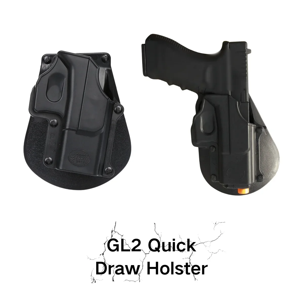 GL2 Quick Draw Holster, Outdoor Holster, Tactical Waist Holster, Classic Style, ABS Material