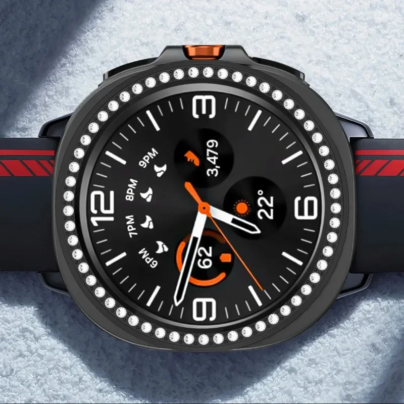 Cubierta de bisel de Metal para Samsung Galaxy Watch 8, funda con anillo de parachoques para reloj inteligente clásico, accesorios decorativos Galaxy Watch8 Classic de 46mm