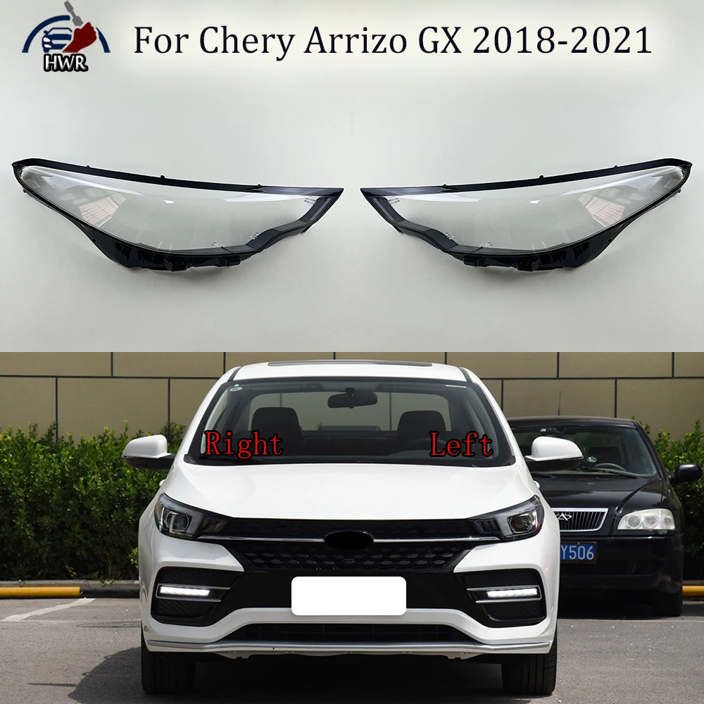 

Headlight Cover Transparent Lampshade Headlamp Shell Plexiglass Replace Original Lens For Chery Arrizo GX 2018 2019 2020 2021