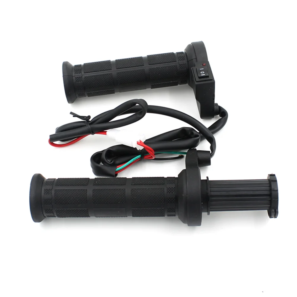 

Motorcycle Heat Rays Handle Grips Handlebar Warm Heated Heater Scooter Knobs Usb