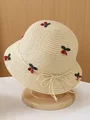 beige hat