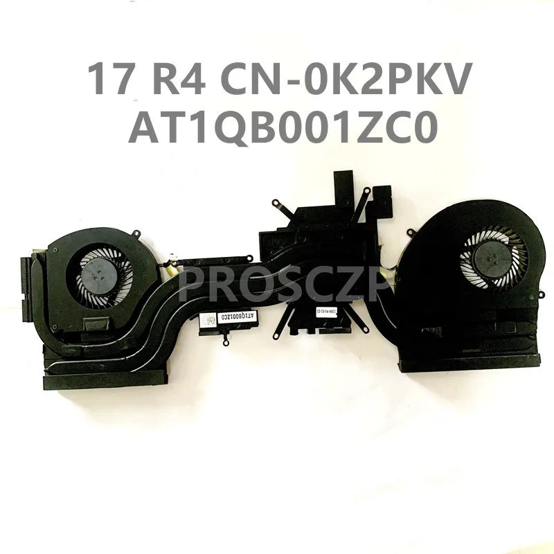 

CN-0K2PKV 0K2PKV K2PKV Radiator Fan For Dell Alienware 17 R4 Heatsink AT1QB001ZC0 100% Working Well