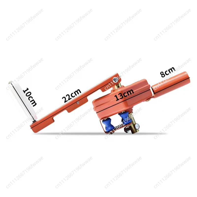For vegetable greenhouse accessories ventilation lifting device side wall film self-locking greenhouse hand winch