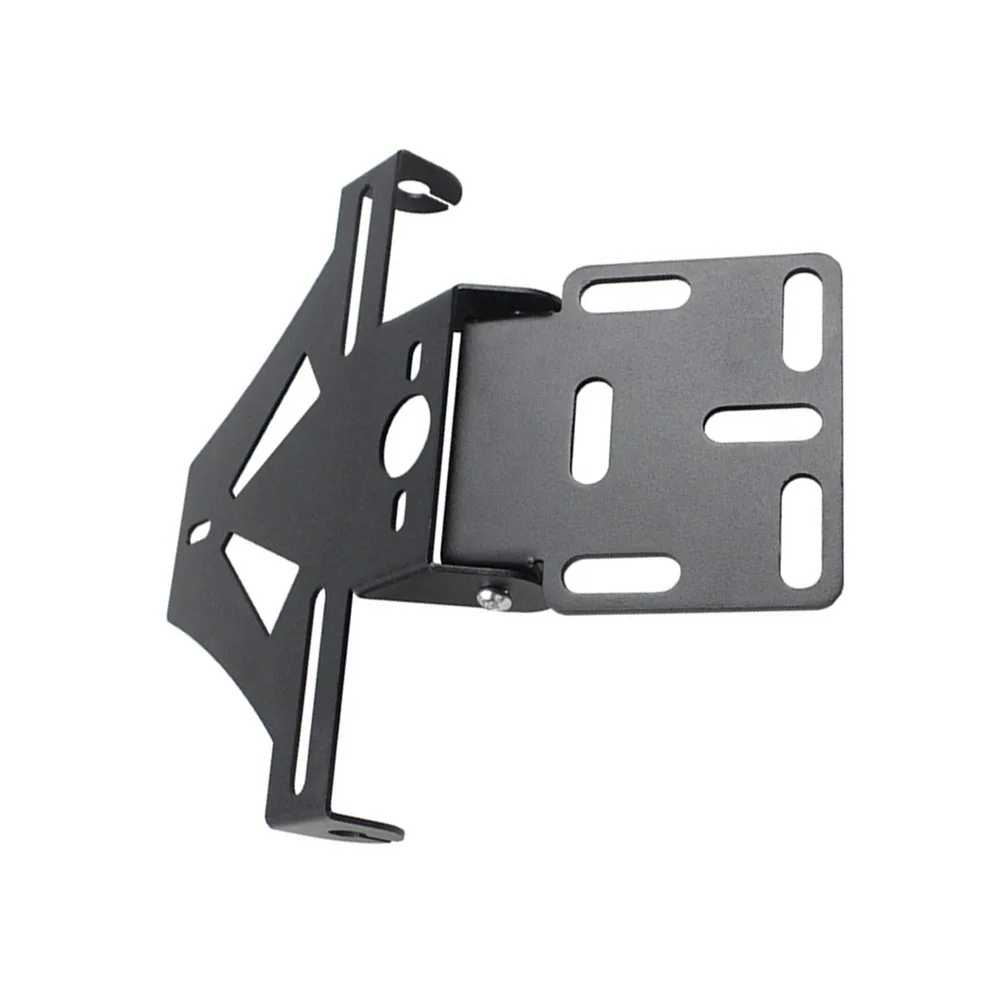 Motorcycle Customization Black License Plate Holder Dual Purpose License Mount Motorcycle Turn Signal Mount For HONDA