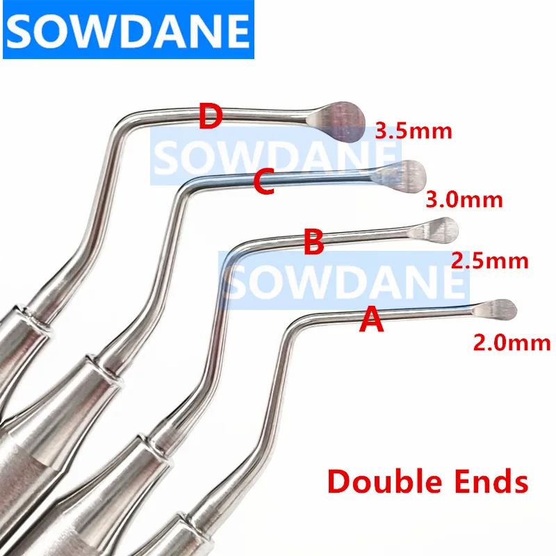 High quality Long tip Dental Scaler Spoon Tooth Cleaning Excavator Restorative Instruments Spoon Tool