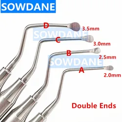 High quality Long tip Dental Scaler Spoon Tooth Cleaning Excavator Restorative Instruments Spoon Tool