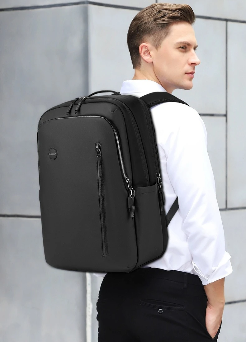 Zaini per laptop da 15 pollici da uomo Borsa per notebook impermeabile Zaino sportivo da viaggio Zaino da scuola per uomo
