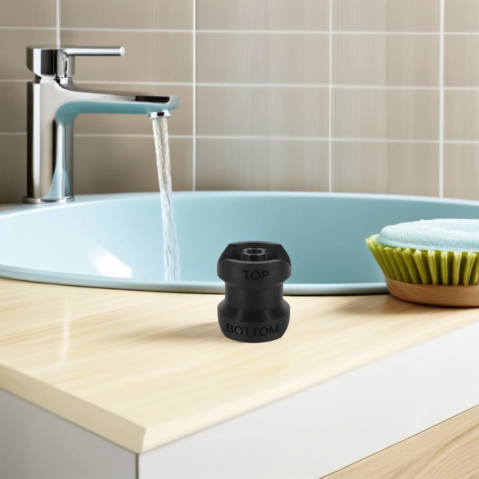 

Reusable Bottle Funnel Adapter Leakproof Connector for Liquid Refilling Shampoo Conditioner Lotion Soap