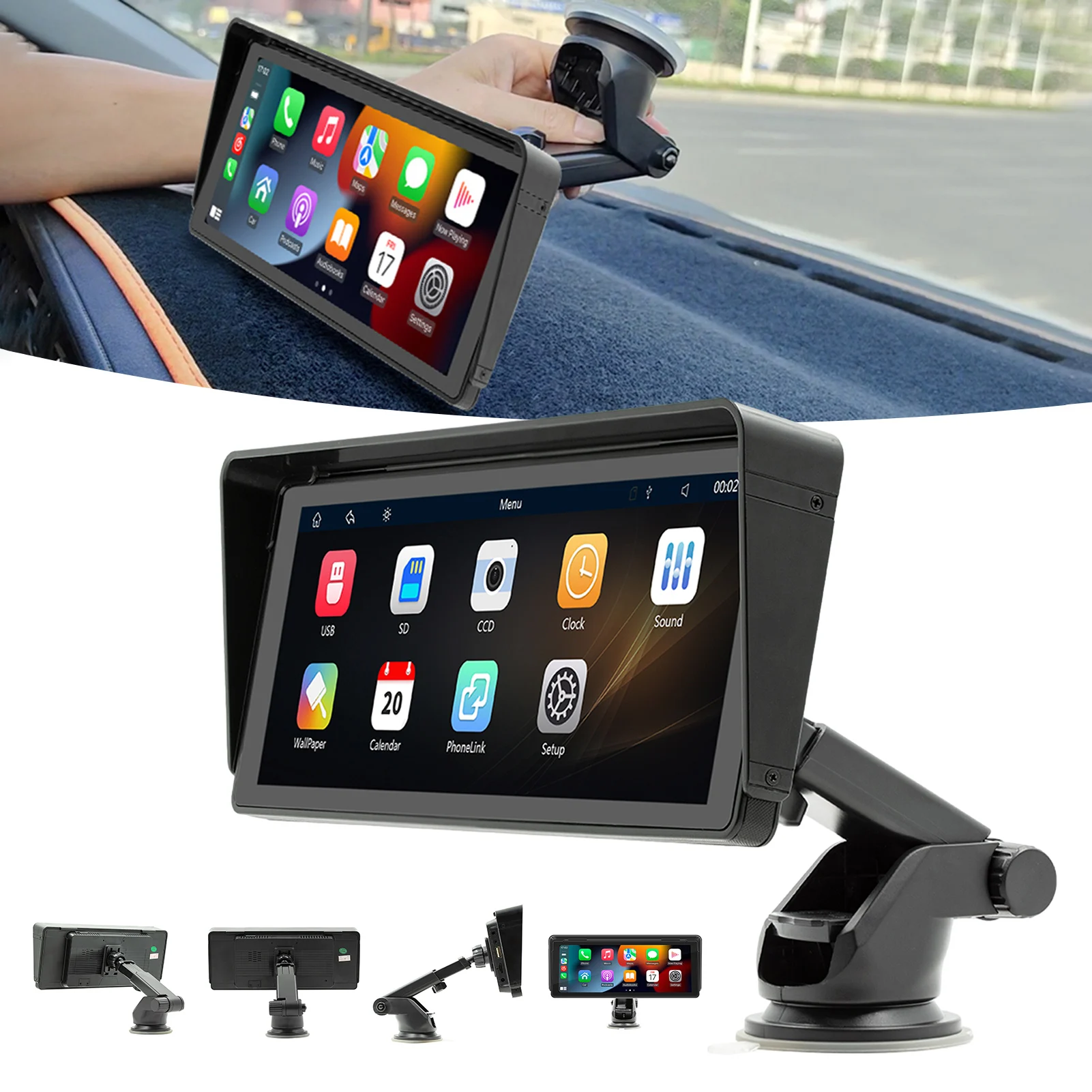 10.2 Inch High-Definition Car MP5 Player Multi-Purpose Easy Connected Player For Auto Car Truck