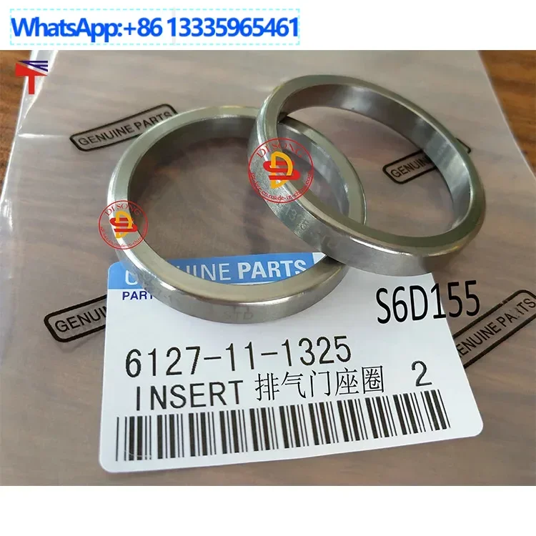 

4 шт. 6127-11-1325 6127-11-1335 сиденье S6D155 D155 детали двигателя