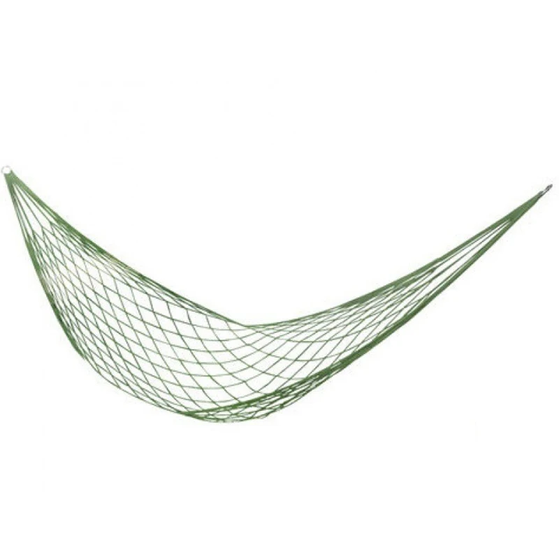 Nylon Hammock Portable Garden SwingHang Mesh Net Sleeping Bed Hamaca For Outdoor Travel Camping Mesh Camping Hammock Hamak