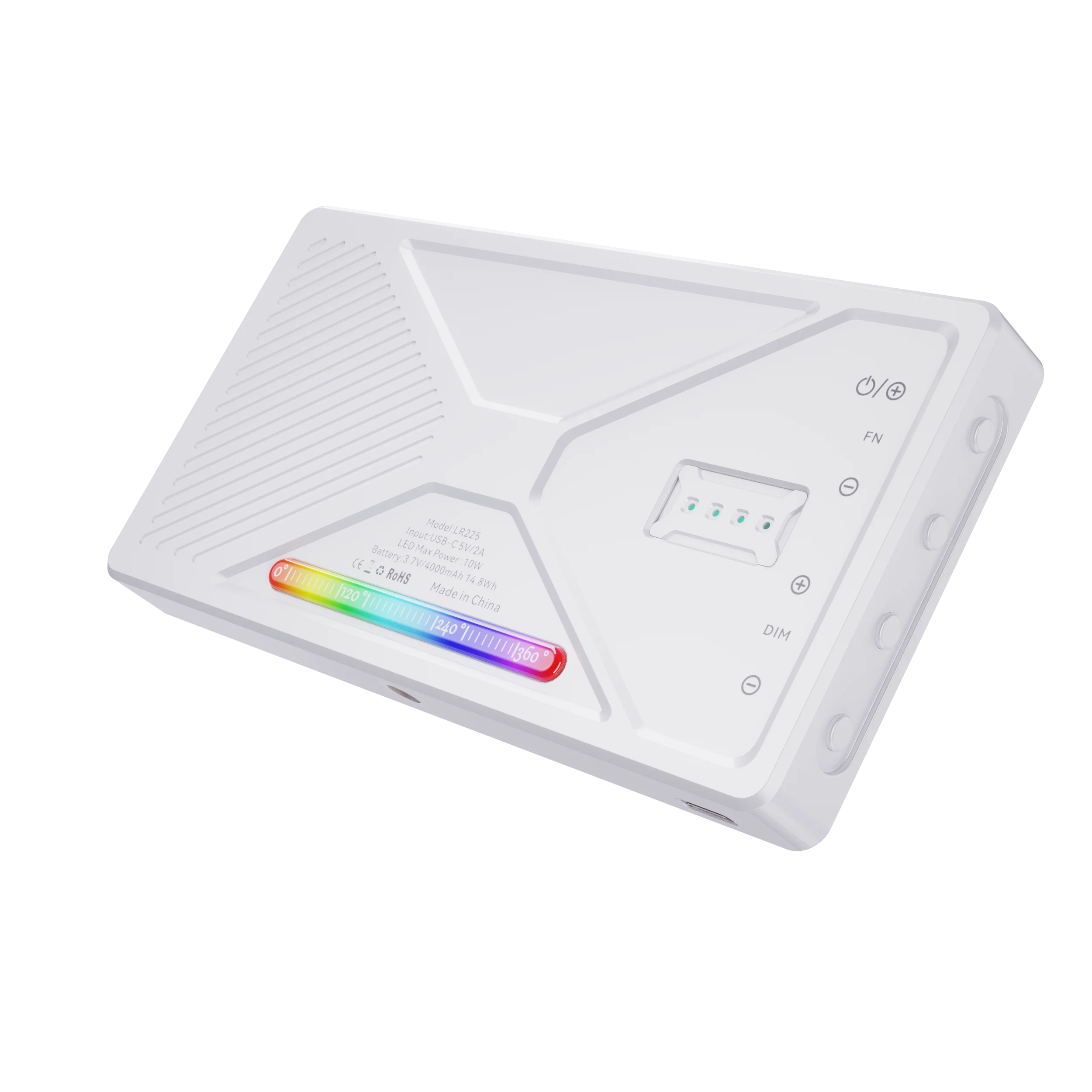 LIYADI LR225 RGB светодиодный светильник для видеосъемки 2500K-9900K карманные заполняющие светильники для камеры телефона освещение для фотостудии без ЖК-экрана