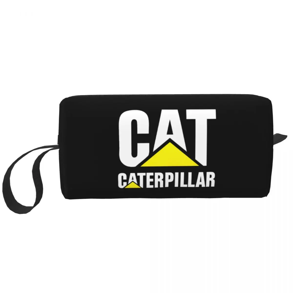 CAT-CATERPILLAR Makeup Bags Capacity Cosmetic Bag Trend Outdoor Makeup Organizer Case