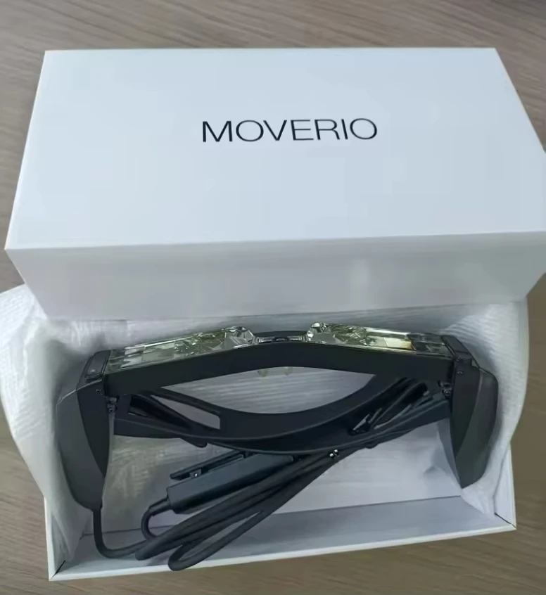 في الأوراق المالية! نظارات Moverio BT-40 الذكية الأصلية BT-40 AR نظارات 120 بوصة Full HD 1080P شاشة ثانية Si-OLED Microprojection