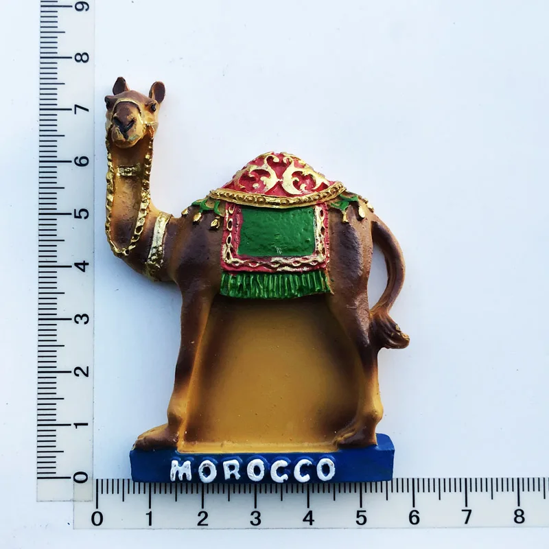 Tunisian camel Fridge Magnet crafts message stickers resin crafts tourism souvenir decorations