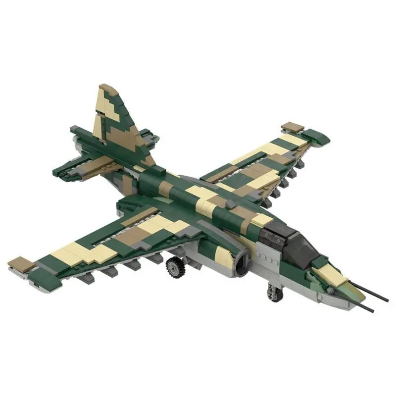 

Пользовательские MOC-67589 Су-25, военная модель 900, детали, игрушки, подарок на Рождество