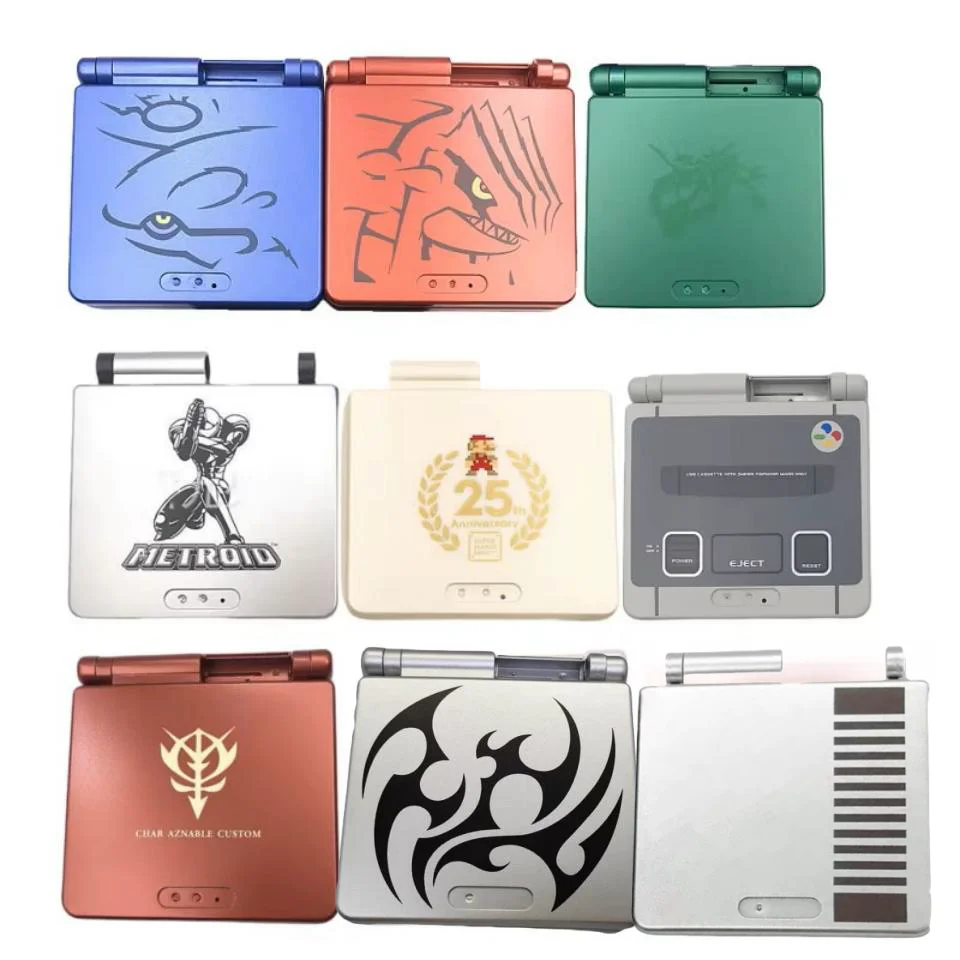 For GBA SP Housing Cover Case For Nintendo Gameboy Advance SP SFC Shell Case 25th Anniversary Replacement Shell