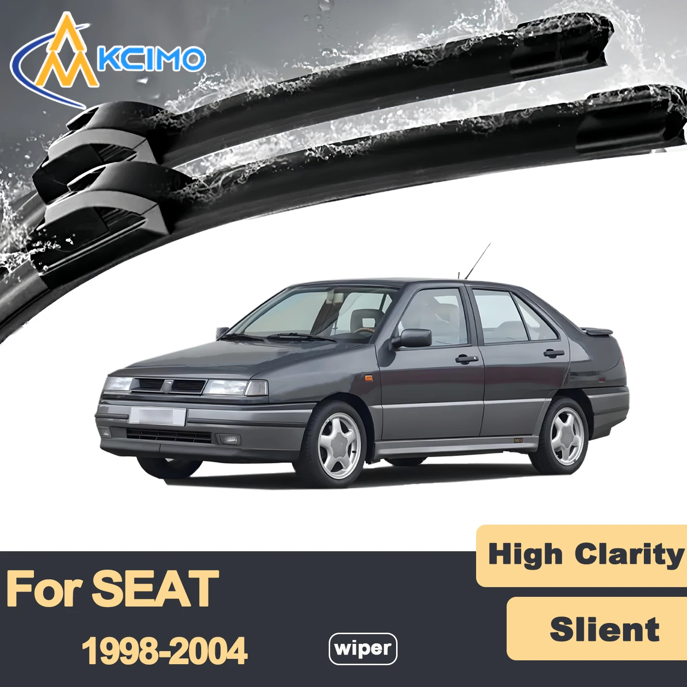 

Premium Rubber Durable Silent Windshield Wiper Blades 2pcs for SEAT Toledo MK2 1M 1998-2004 Front Wiper Blades Set