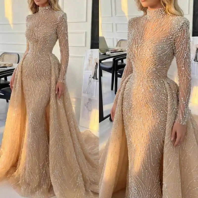 Preciosos vestidos de noche de princesa, vestido de fiesta sin espalda de varias capas hasta el suelo con tirantes finos, Vestido De Noite personalizado
