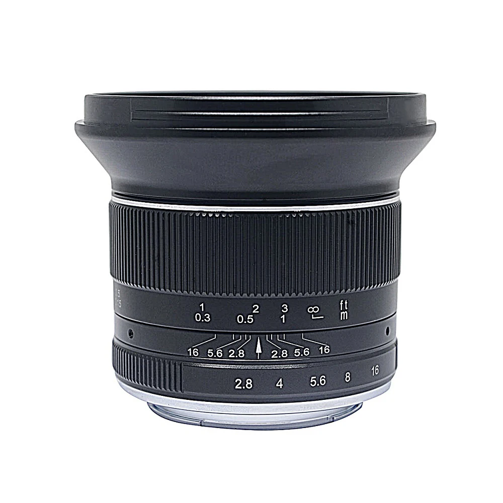 Mcoplus 12mm f2.8 Ultra Grand Angle Partners APS-C d'objectif pour monture EF-M IL EOS Dallas M2 M3 M5 M6 M6II M10 M100 M50 M50 mark ii