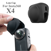 Lens Cap for Insta360 X4 Protector Cover Accessories Insta 360 X4 Camera Anti-dust Anti-scratch Silicone Lens Protective Case