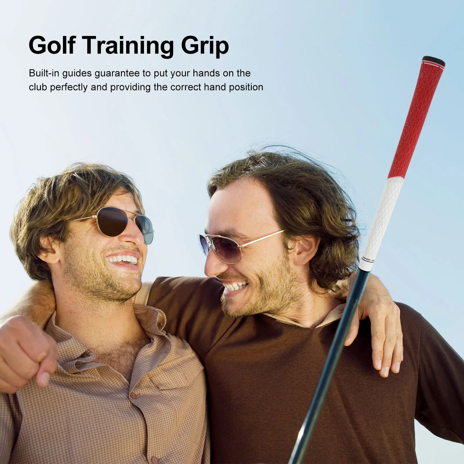 1Pcs Golf Club Grip Training Aid Swing Trainer Grip Perfect Hand Position Practice Tool Hand Position Training Tool