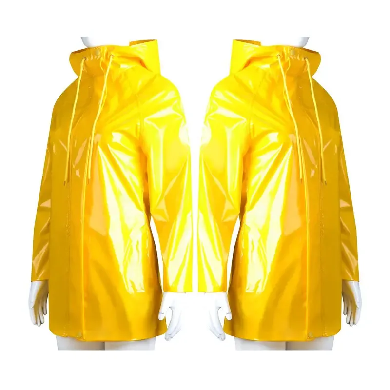 Взрослый Хэллоуин Косплей Костюм Коралина Wybie Lovat Косплей Костюм Желтый Черный Плащ Хэллоуин Карнавальный Косплей