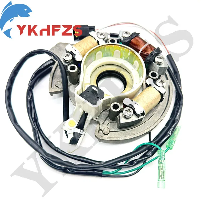 

66T-85560-00 Base Assy (W/lighting Coil) For Yamaha Outboard 40hp 40X E40X 1998-2017 Topteng Magneto Generator Stator ，66T-85560