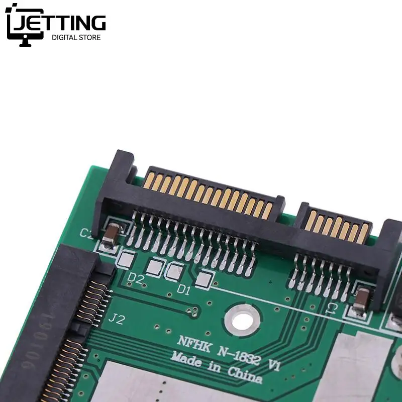 Msata Ssd 2.5 ''Sata 6.0gps Adapter Converter Card Module Board Mini Pcie Ssd