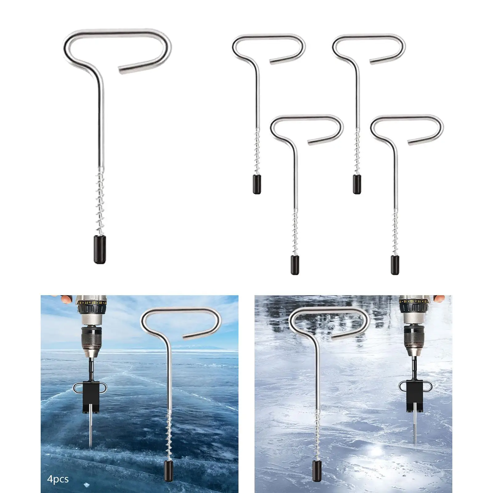 

Ice Fishing Anchors Pegs Tent Stakes for Outdoor Camping Winter Fishing Tent