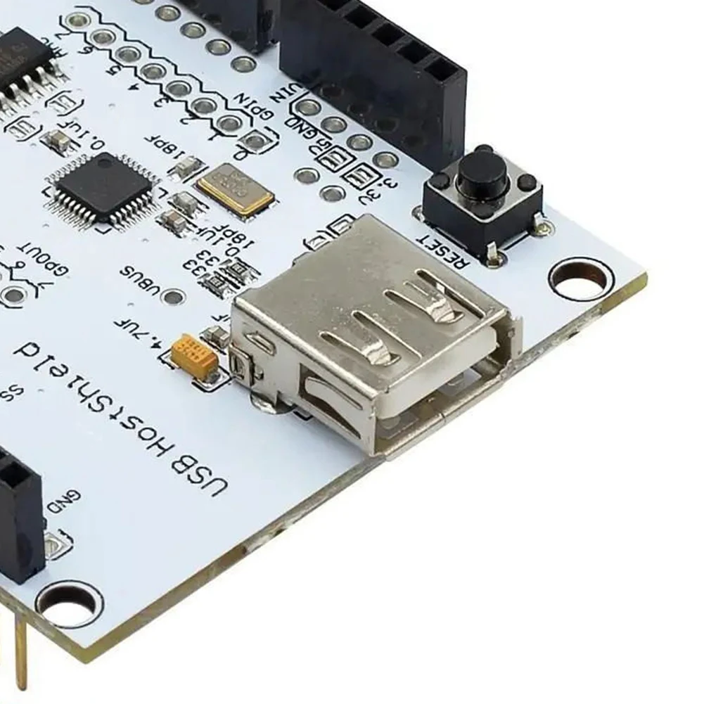 AT87-MAX3421 USB Host Shield 2.0 voor Arduino UNO MEGA ADK Compatibel voor Android ADK DIY Elektronische Module Board