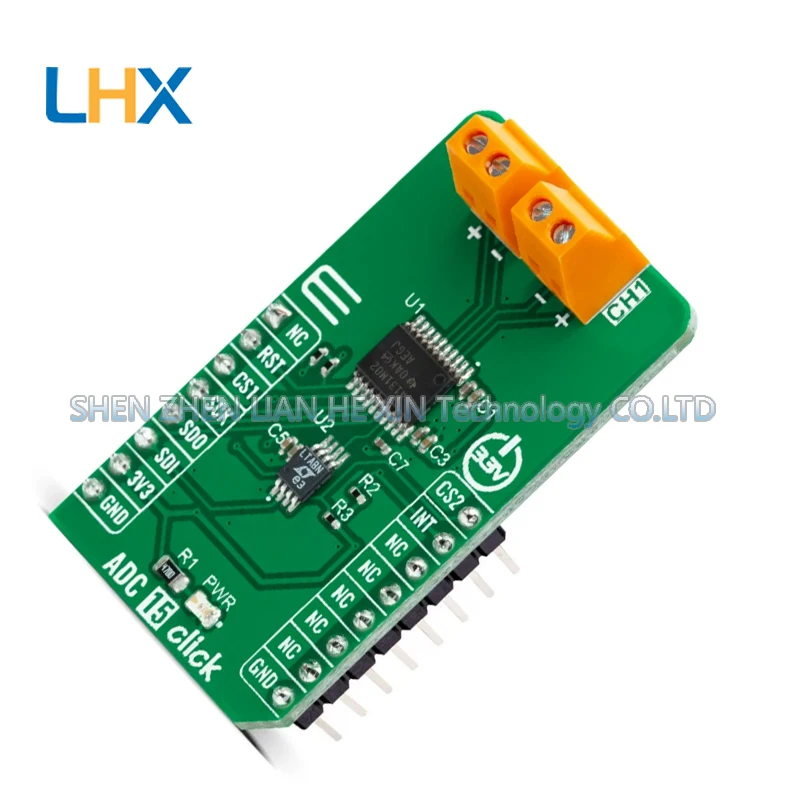 MIKROE-4890 ADS131M02 Mikroe ADC 15 Click module in stock