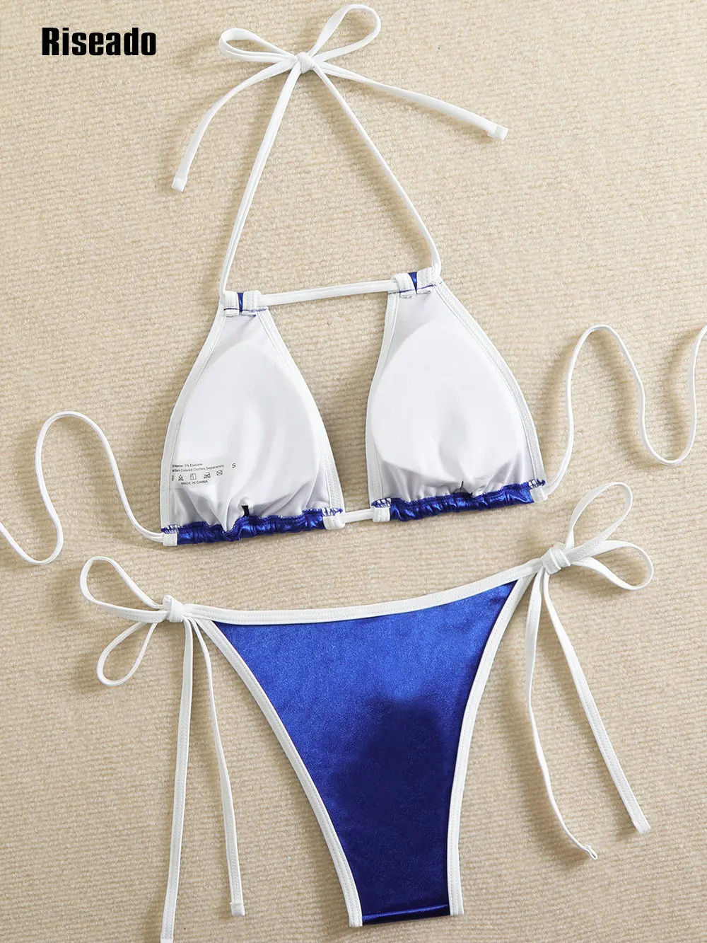 Conjuntos de bikini de fiesta sexy 2 piezas Traje de baño Traje de baño con parte inferior de tanga Micro bikinis para mujer