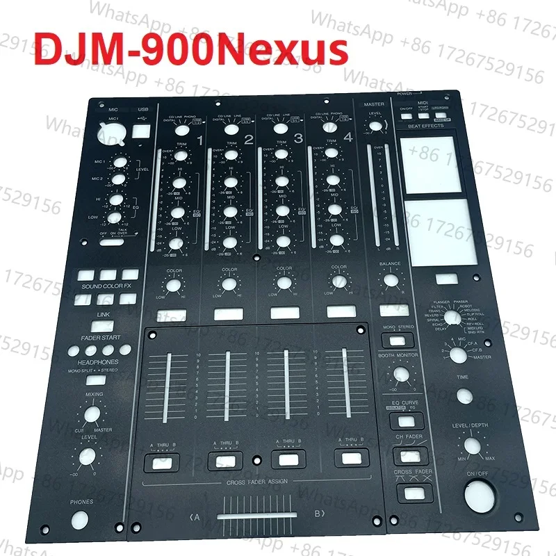 DJM-900Nexus オリジナル新 ForPioneer パネルメインフェイスプレートフルセット