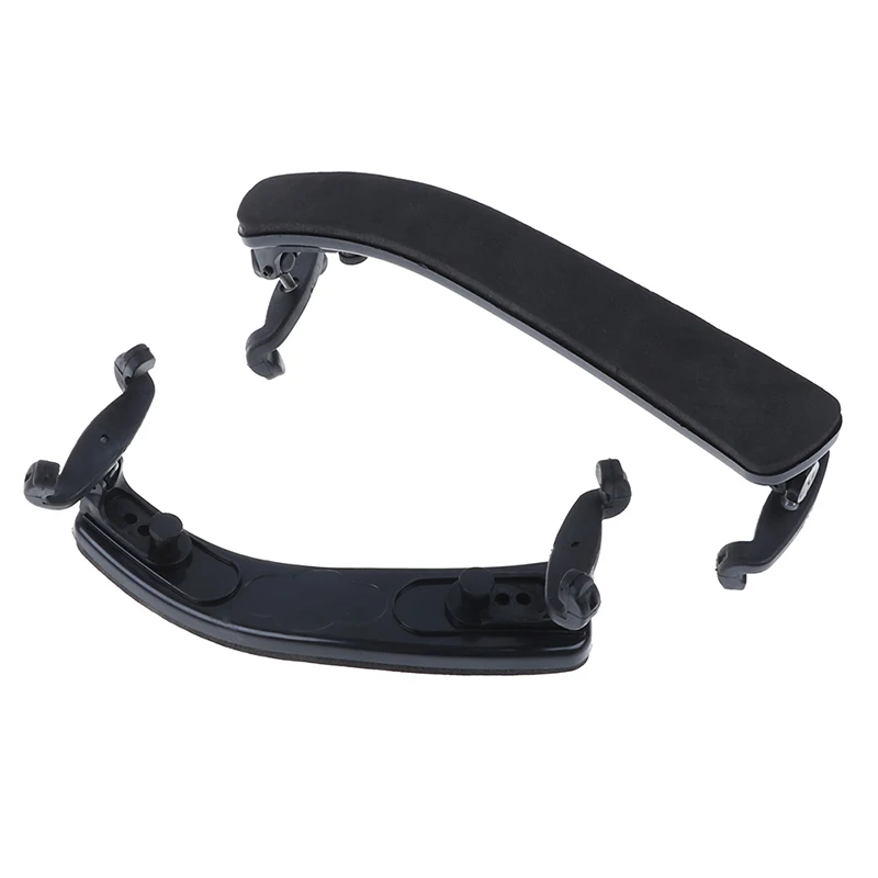 قطعة واحدة من مسند كتف الكمان قابل للتعديل لدعم الكمان 1/2-4/4 1/8-1/4 أسود #3