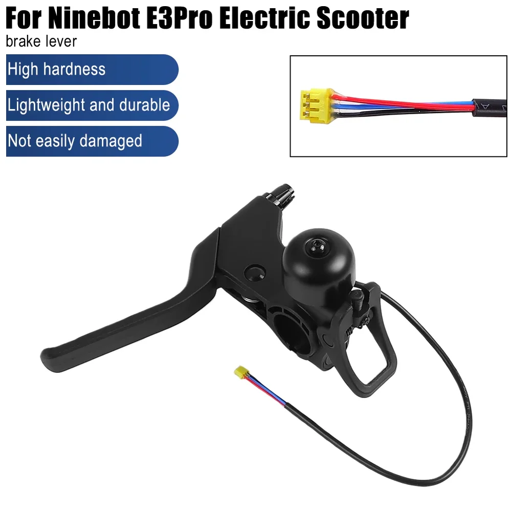 

mechanical brake lever for Ninebot E3 E3 Pro electric scooter handlebar replacement 15x12x5cm black ABS design