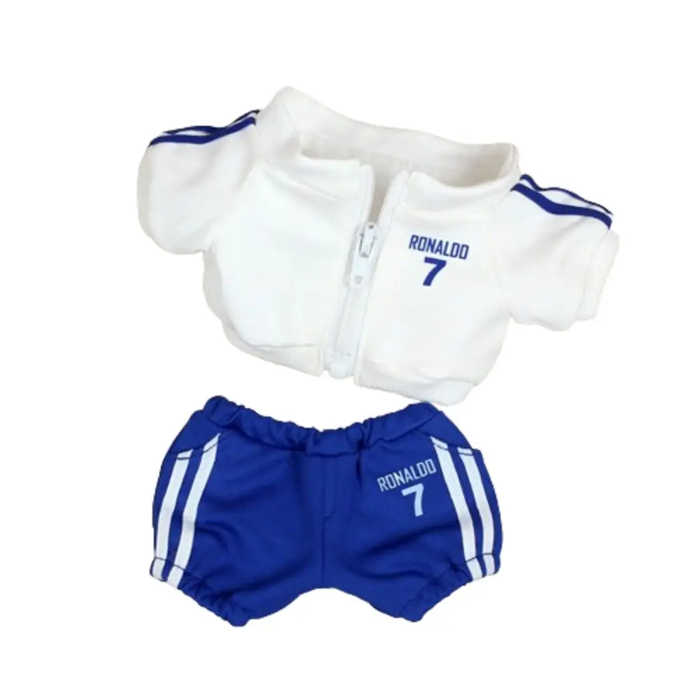 Basketball Clothes Sports Doll Clothes Set Toy Accessories DIY Clothing 20cm Cotton Doll Clothes Multi Color Overall Clothes