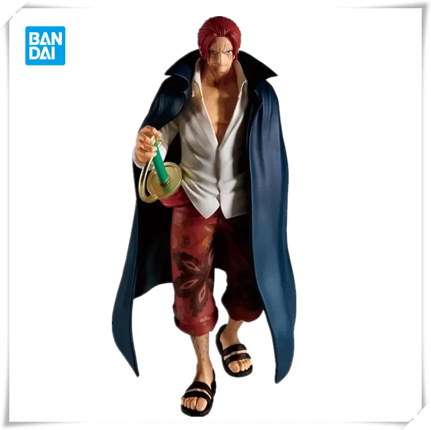 

Bandai оригинальный Banpresto аниме One Piece THE Set Sail Shanks ПВХ фигурка модель коллекция игрушек подарок на день рождения и Рождество