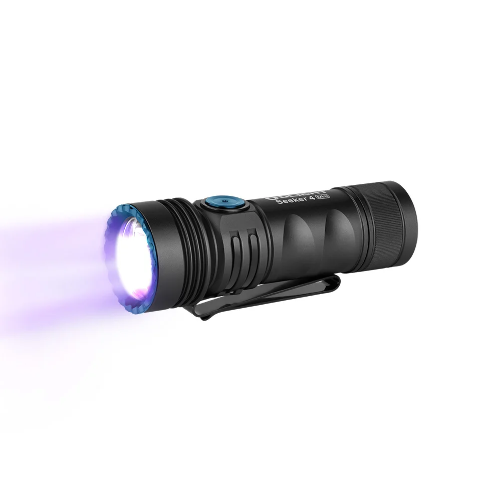 

Olight Seeker 4 Mini White and UV LED Flashlight