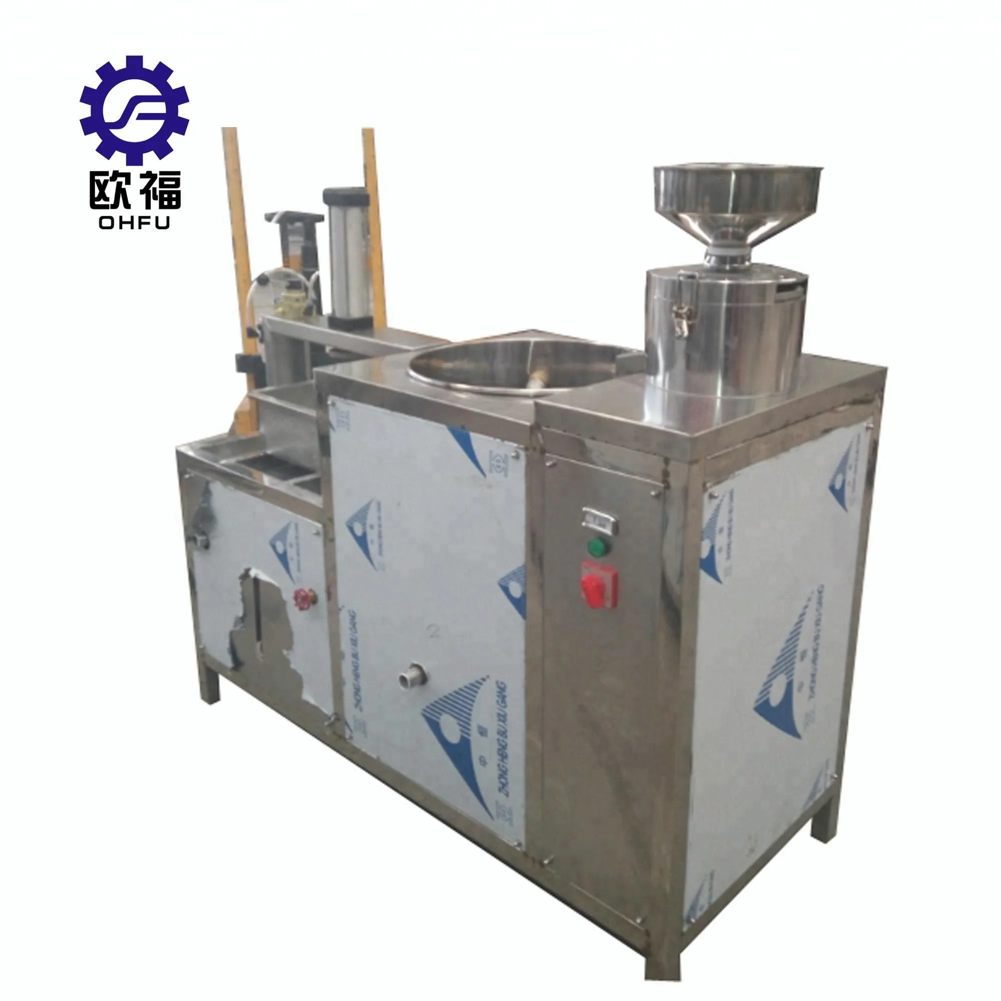 large capacity japanese stainless steel automatic tofu making machine commercial soymilk tofu maker soya tofu making machine