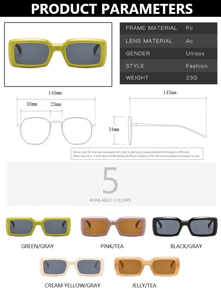 الوردي ظلال النساء النظارات الشمسية الصغيرة الأسود موضة ساحة نظارات Vintage نظارات ريترو الأخضر الإناث للجنسين Oculos Feminino