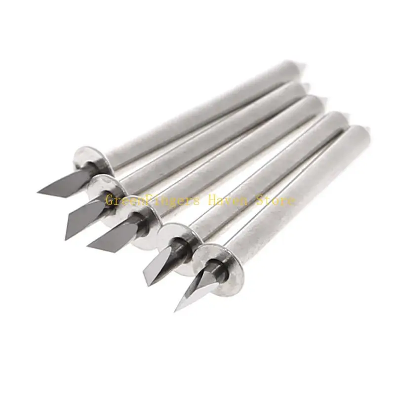 

F68D 5Pcs Cemented Blade Cutting Plotter For Vinyl Film Cutter 25x2mm Quality