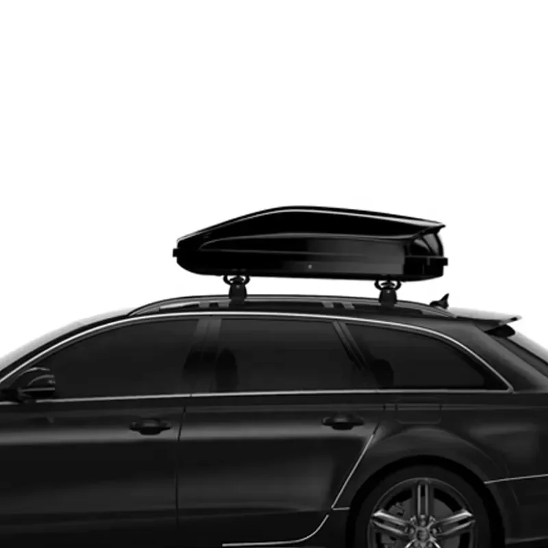 Waterproof Car Roof Luggage Box Double Open Anti-UV Hard Shell Cargo Carrier Universal Fit for Cars SUV MPV Outdoor Adventure
