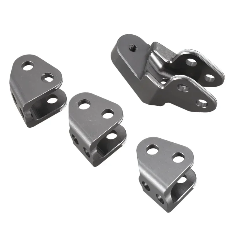 RER11414-Juego de montaje de enlace inferior de aluminio para eje para Redcat Gen8 Scout II RER11337 1/10 RC Crawler