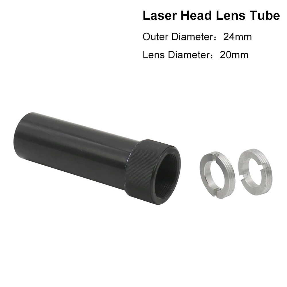 HAOJIAYI C Series CO2 Lens Tube Outer Diameter 24mm for Lens Dia.20mm for CO2 Laser Cutting Machine