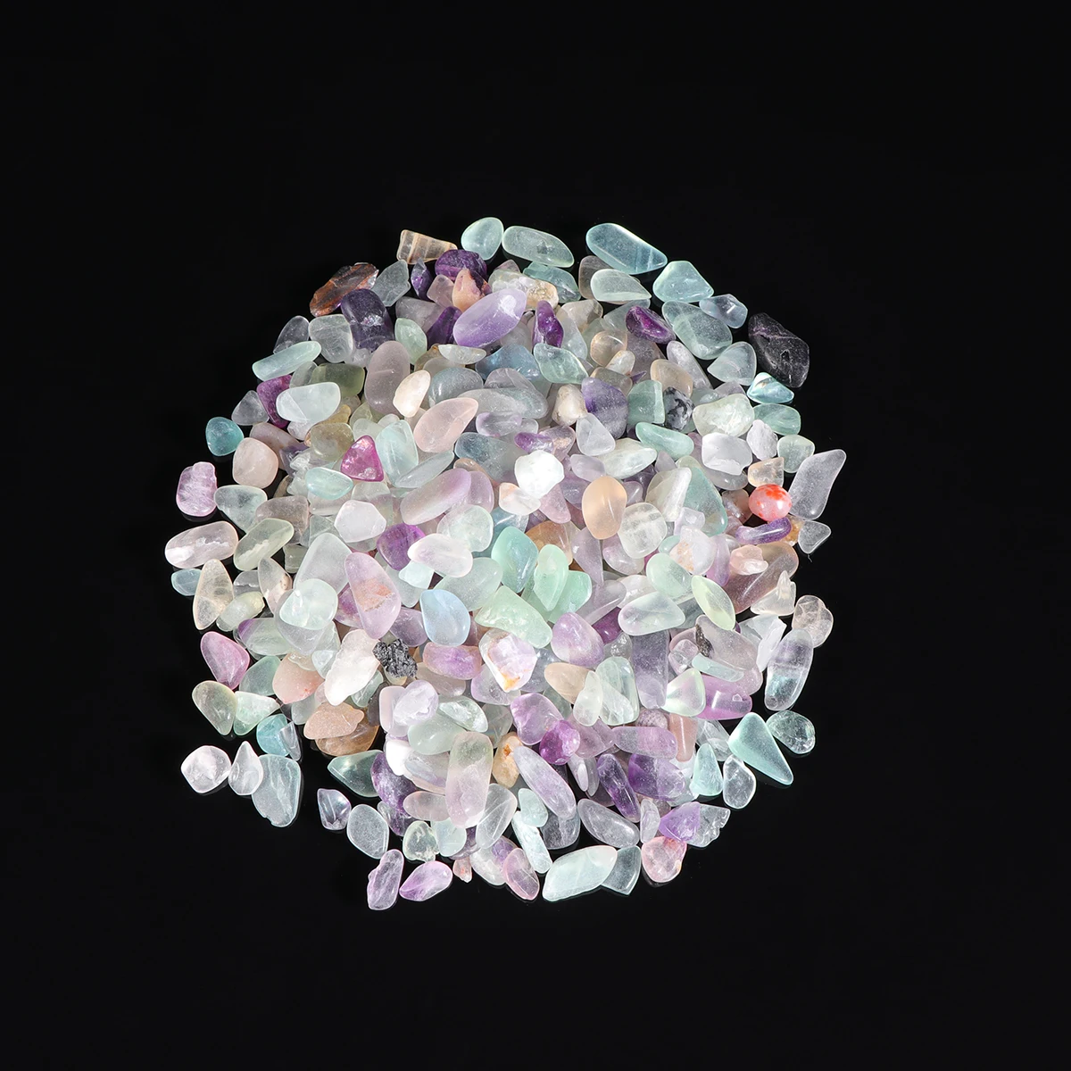 

500G Crystal Degaussing Stones Natural Color Pebbles Gravel Fish Tank Decorative Indoor Plants Aromatherapy L Garden